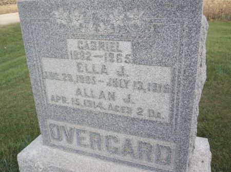 OVERGARD, ELLA J. - Hamilton County, Iowa | ELLA J. OVERGARD 