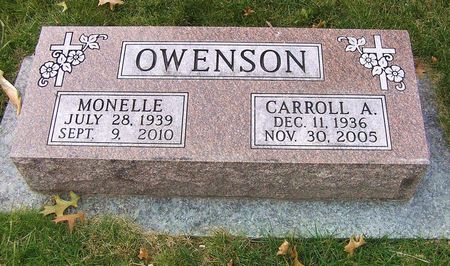 OWENSON, CARROLL A. - Hamilton County, Iowa | CARROLL A. OWENSON 
