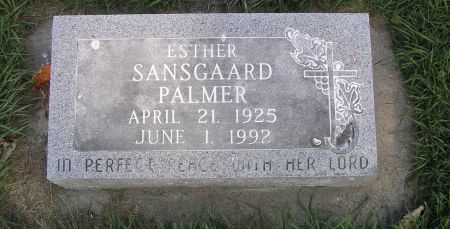 PALMER, ESTHER - Hamilton County, Iowa | ESTHER PALMER 