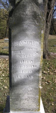 PEDERSON, SAMUEL - Hamilton County, Iowa | SAMUEL PEDERSON 