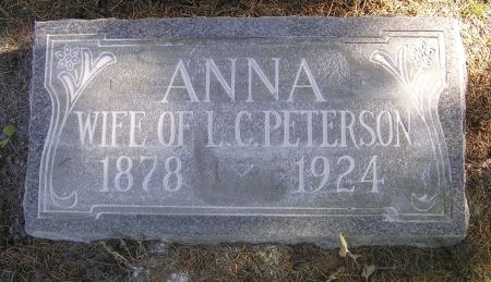 PETERSON, ANNA V. - Hamilton County, Iowa | ANNA V. PETERSON 