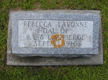 PIERCE, REBECCA LAVONNE - Hamilton County, Iowa | REBECCA LAVONNE PIERCE 