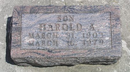 RAHTO, HAROLD A. - Hamilton County, Iowa | HAROLD A. RAHTO 