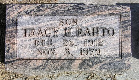 RAHTO, TRACY H. - Hamilton County, Iowa | TRACY H. RAHTO 