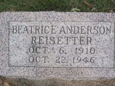 REISETTER, BEATRICE - Hamilton County, Iowa | BEATRICE REISETTER 