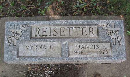 REISETTER, FRANCIS H. - Hamilton County, Iowa | FRANCIS H. REISETTER 