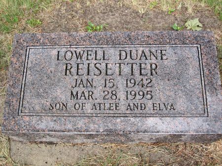 REISETTER, LOWELL DUANE - Hamilton County, Iowa | LOWELL DUANE REISETTER 