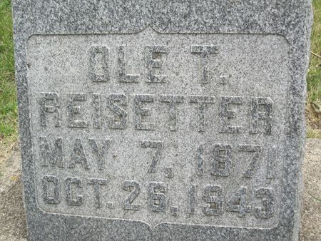 REISETTER, OLE T. - Hamilton County, Iowa | OLE T. REISETTER 