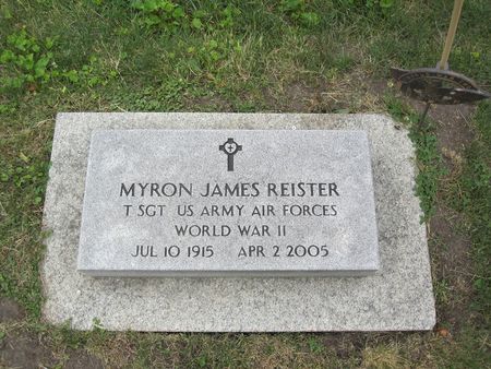 REISTER, MYRON JAMES - Hamilton County, Iowa | MYRON JAMES REISTER 