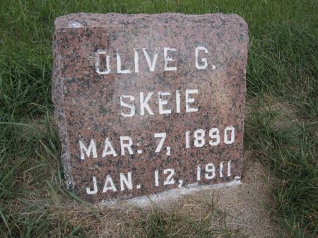 SKEIE, OLIVE G. - Hamilton County, Iowa | OLIVE G. SKEIE 