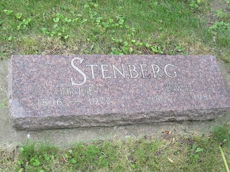 STENBERG, IRWIN - Hamilton County, Iowa | IRWIN STENBERG 
