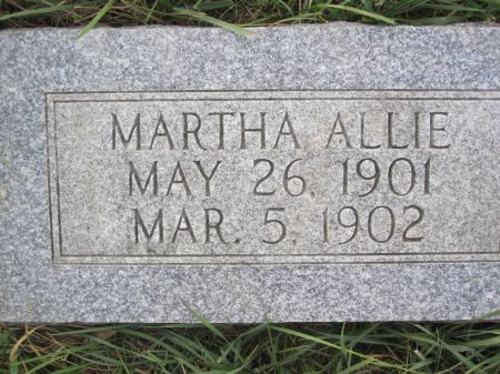 STEVENSON, MARTHA ALLIE - Hamilton County, Iowa | MARTHA ALLIE STEVENSON 