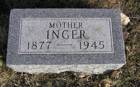 STOUT, INGER - Hamilton County, Iowa | INGER STOUT 