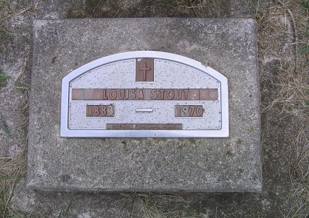 STOUT, LOUISA - Hamilton County, Iowa | LOUISA STOUT 