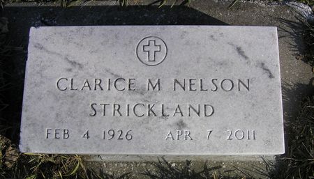 NELSON STRICKLAND, CLARICE M. - Hamilton County, Iowa | CLARICE M. NELSON STRICKLAND 