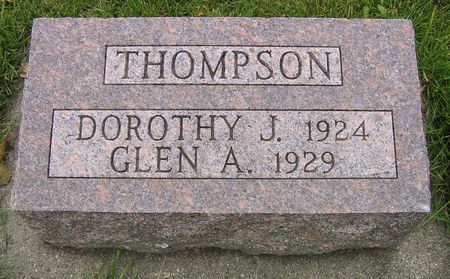 THOMPSON, DOROTHY J. - Hamilton County, Iowa | DOROTHY J. THOMPSON 