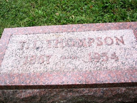 THOMPSON, T. L. - Hamilton County, Iowa | T. L. THOMPSON 