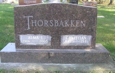 THORSBAKKEN, CHRISTIAN - Hamilton County, Iowa | CHRISTIAN THORSBAKKEN 