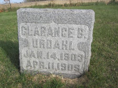 URDAHL, CLARANCE B. - Hamilton County, Iowa | CLARANCE B. URDAHL 