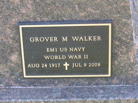 WALKER, GROVER M. - Hamilton County, Iowa | GROVER M. WALKER 