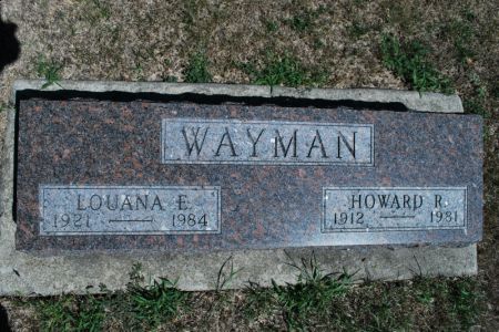 WAYMAN, HOWARD R. - Hamilton County, Iowa | HOWARD R. WAYMAN 