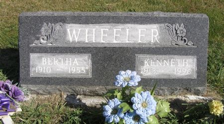 WHEELER, BERTHA - Hamilton County, Iowa | BERTHA WHEELER 