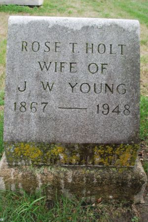 HOLT YOUNG, ROSE T. - Hamilton County, Iowa | ROSE T. HOLT YOUNG 