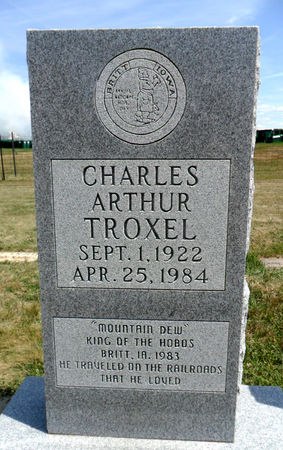TROXEL, CHARLES ARTHUR - Hancock County, Iowa | CHARLES ARTHUR TROXEL 
