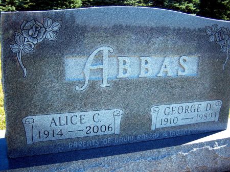 ABBAS, GEORGE D - Hancock County, Iowa | GEORGE D ABBAS 