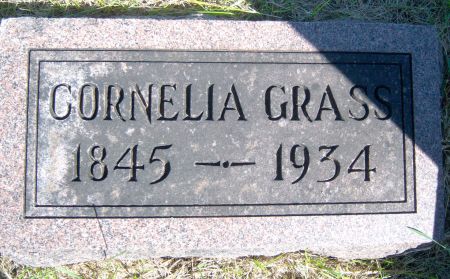 GRASS ABBAS, CORNELIA - Hancock County, Iowa | CORNELIA GRASS ABBAS 