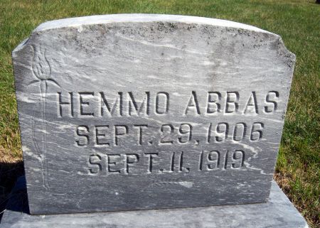ABBAS, HEMMO - Hancock County, Iowa | HEMMO ABBAS 