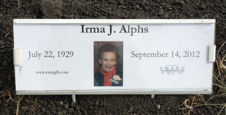 ALPHS, IRMA J - Hancock County, Iowa | IRMA J ALPHS 