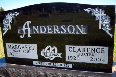 ANDERSON, CLARENCE - Hancock County, Iowa | CLARENCE ANDERSON 