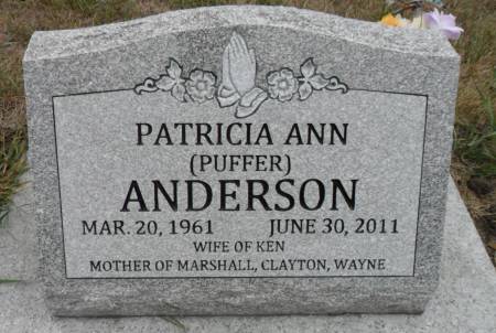 ANDERSON, PATRICIA A - Hancock County, Iowa | PATRICIA A ANDERSON 