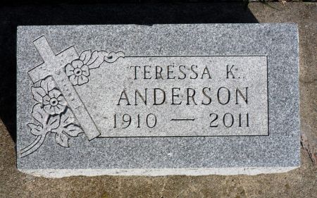 ANDERSON, TERESSA K - Hancock County, Iowa | TERESSA K ANDERSON 
