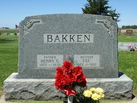 GLASSEL BAKKEN, IDA - Hancock County, Iowa | IDA GLASSEL BAKKEN 
