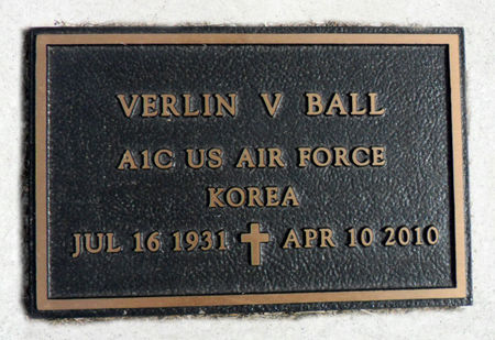 BALL, VERLIN V - Hancock County, Iowa | VERLIN V BALL 