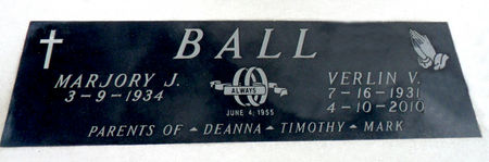 BALL, VERLIN V - Hancock County, Iowa | VERLIN V BALL 
