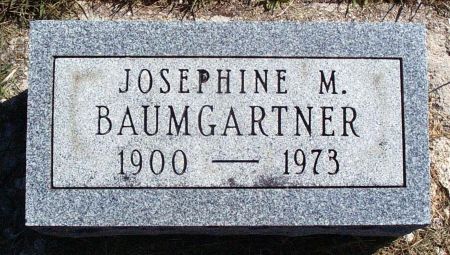 BAUMGARTNER, JOSEPHINE M - Hancock County, Iowa | JOSEPHINE M BAUMGARTNER 