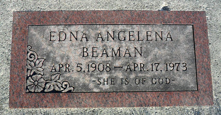 BEAMAN, EDNA  A - Hancock County, Iowa | EDNA  A BEAMAN 