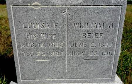 BEIER, WILLIAM J - Hancock County, Iowa | WILLIAM J BEIER 