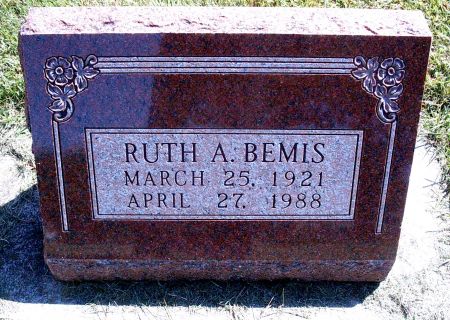 BEMIS, RUTH A - Hancock County, Iowa | RUTH A BEMIS 