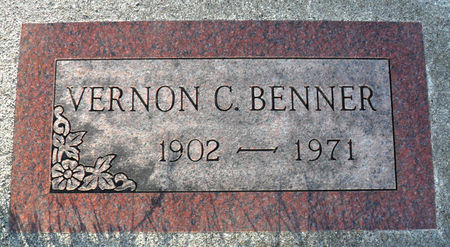 BENNER, VERNON C - Hancock County, Iowa | VERNON C BENNER 