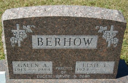 OLTHOFF BERHOW, ELSIE L - Hancock County, Iowa | ELSIE L OLTHOFF BERHOW 