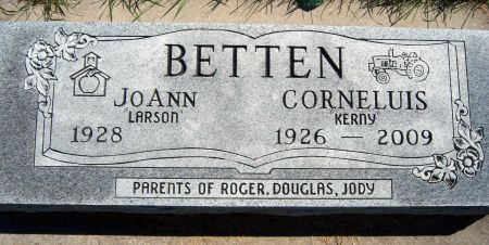 BETTEN, CORNELUIS - Hancock County, Iowa | CORNELUIS BETTEN 