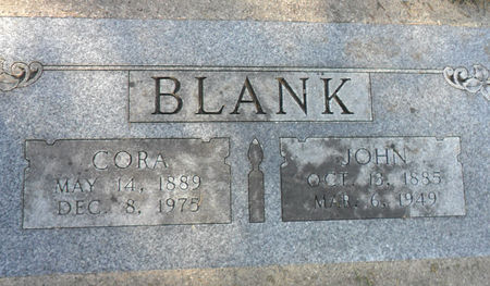 ROUSHIA BLANK, CORA - Hancock County, Iowa | CORA ROUSHIA BLANK 