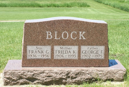 BLOCK, FRIEDA K. - Hancock County, Iowa | FRIEDA K. BLOCK 