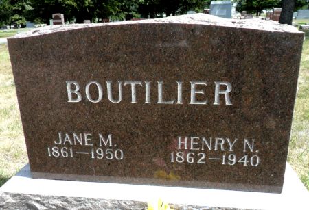BOUTILIER, HENRY N - Hancock County, Iowa | HENRY N BOUTILIER 