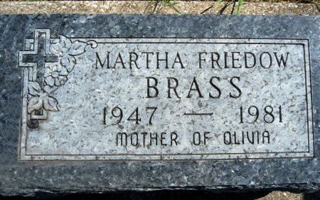 BRASS, MARTHA - Hancock County, Iowa | MARTHA BRASS 