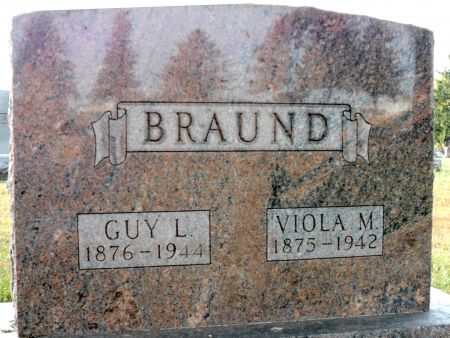 BRAUND, VIOLA M - Hancock County, Iowa | VIOLA M BRAUND 